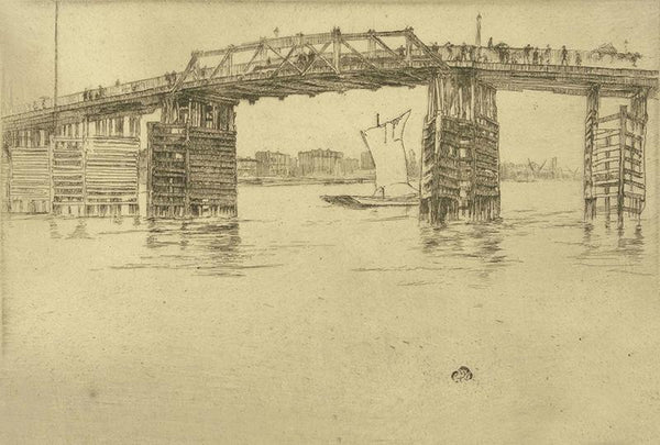 Old Battersea bridge