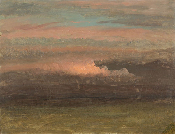 Cloud study at sunset