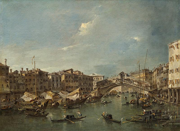 Grand Canal with the Rialto Bridge, Venice