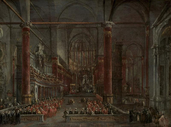 Pontifical Ceremony in SS. Giovanni e Paolo, Venice, 1782