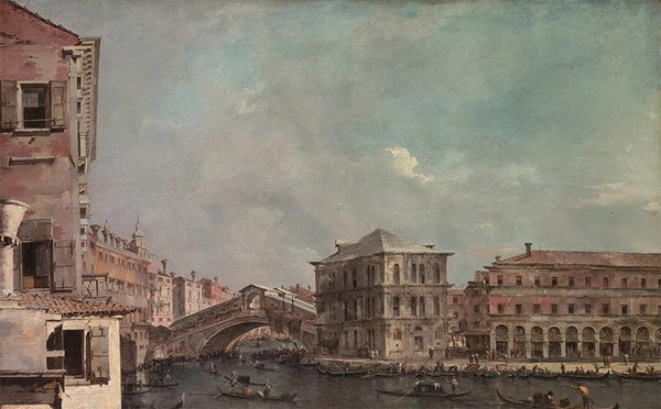 The Grand Canal above the Rialto