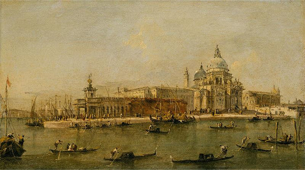 Venice The Dogana and Santa Maria della Salute