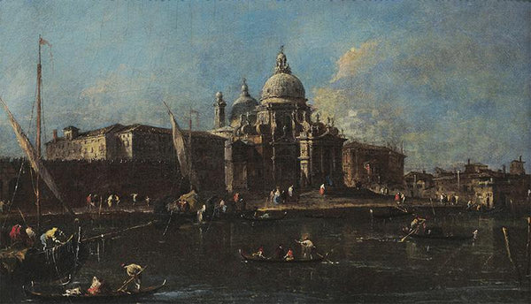 Venice, View of Santa Maria della Salute toward West