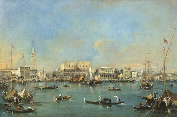 “The Piazzetta, the Doge’s Palace and the Riva degli Schiavoni”