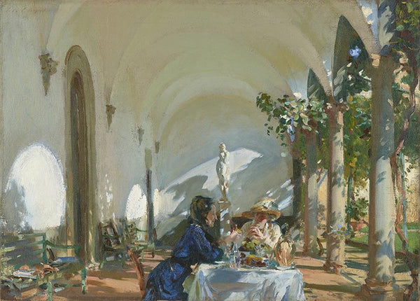 Breakfast in the Loggia