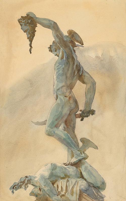 Sketch of Cellini's Perseus