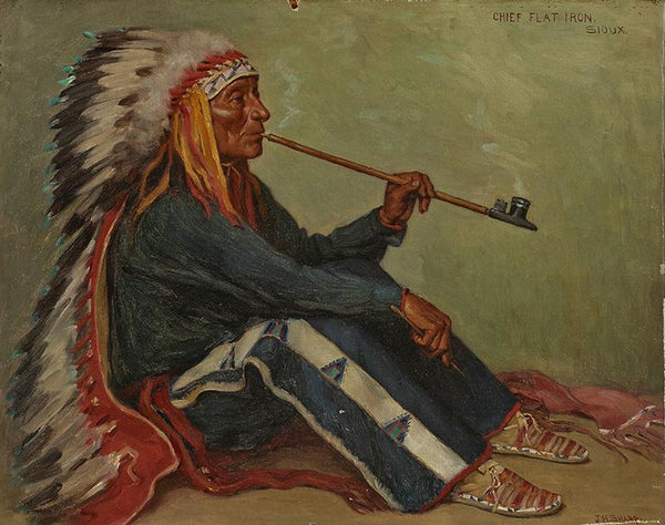 Chief Flat Iron, Sioux