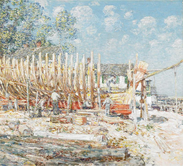 Building the Schooner, Provincetown