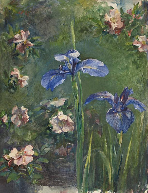 Wild Roses and Irises - The Metropolitan Museum of Art