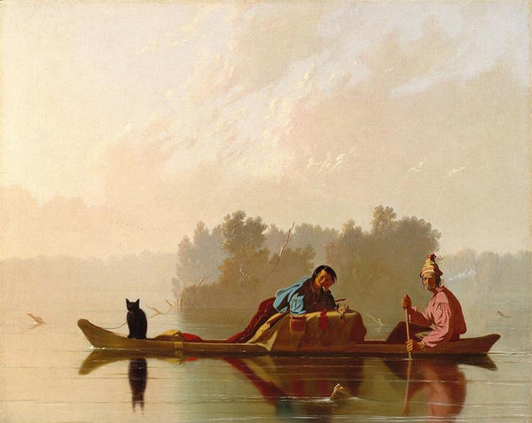 Fur Traders Descending the Missouri