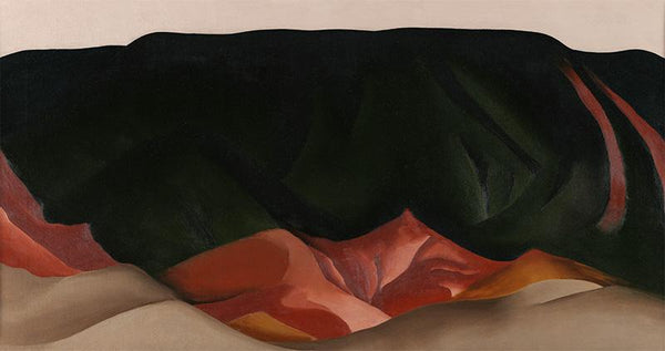 Dark Mesa with Pink Sky - Georgia O'Keeffe