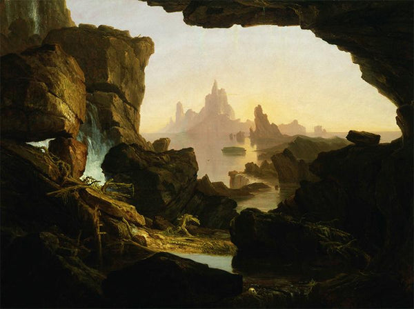 The Subsiding of the Waters of the Deluge - Thomas Cole