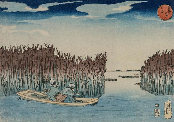 Ōmori, from the series Famous Places in the Eastern Capital