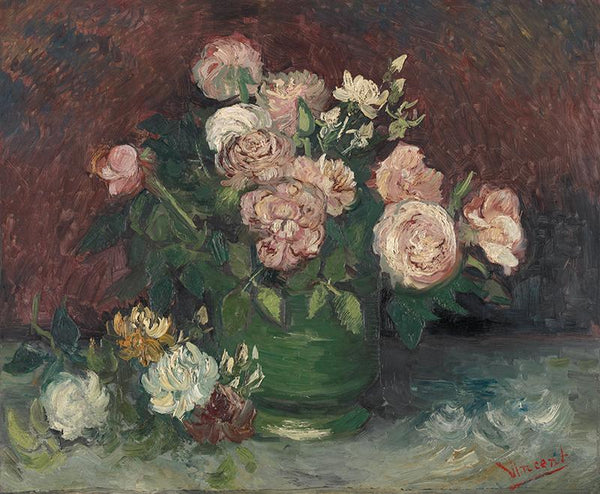 Roses and peonies