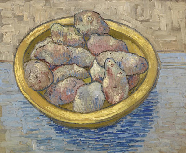 Still life with potatoes