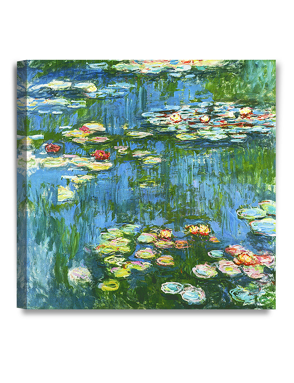 Water Lily Pond 1914. Claude Monet Art Reproduction.