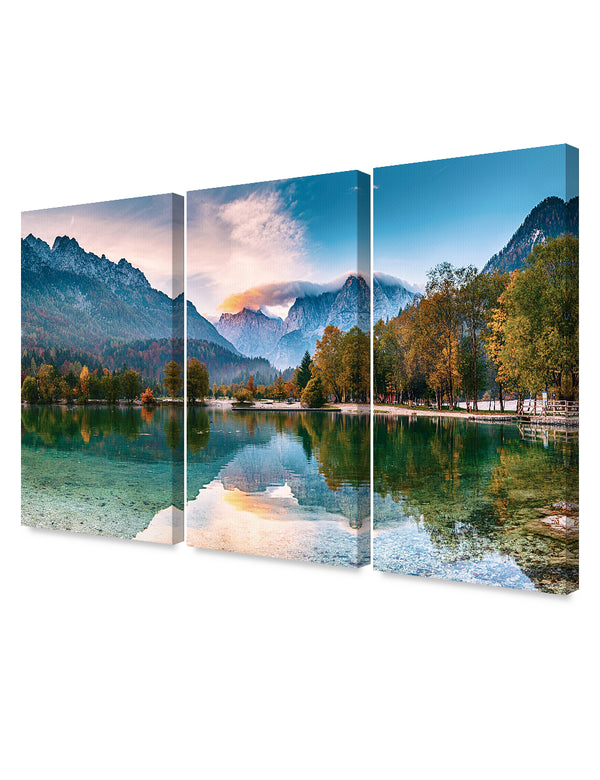 Jasna Lake. Mountain lakes scenery. Archival Giclee Print on your choice of Canvas or Paper. Wide Selection of Frames. Rolled or Ready to Hang.