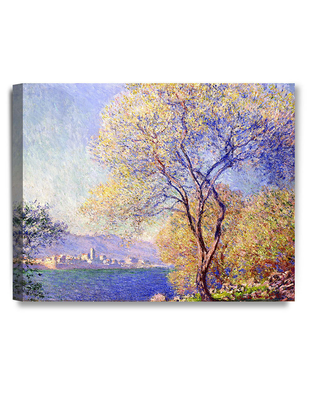 Antibes Seen From the Salis Gardens. Claude Monet.