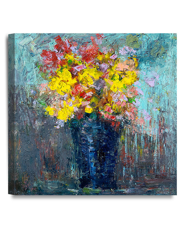 DECORARTS - After The Rain by David Ma. Abstract Flowers Canvas Wall Art. Giclee Prints Canvas Fine Art for Wall Decor Ready to Hang.