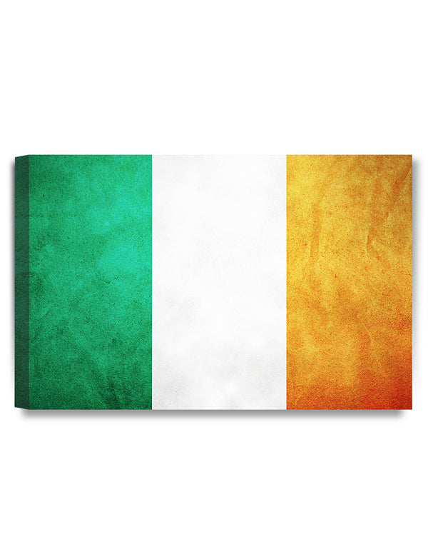 DECORARTS - Flag of the Ireland. Framed Wall Art. Giclee Prints on Canvas for Wall Decor.