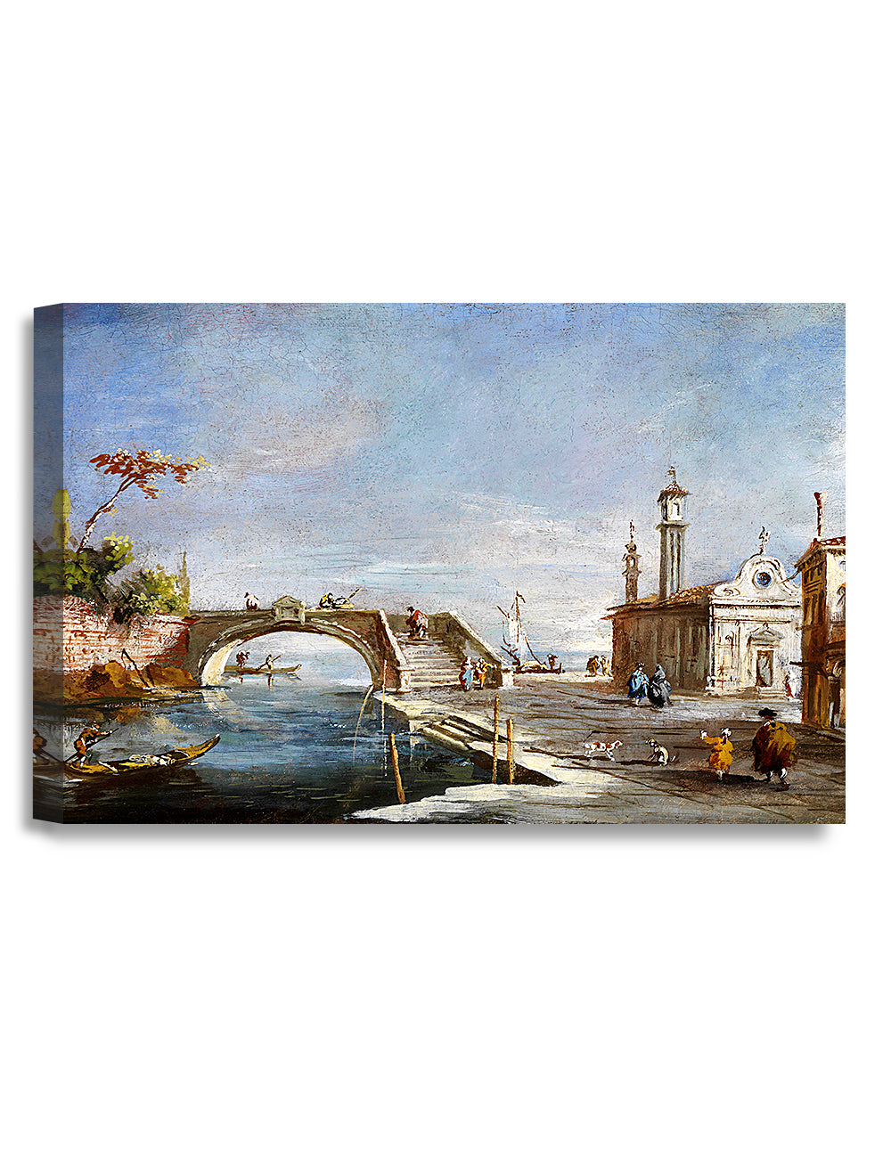 Canal in Venice by Francesco Guardi.