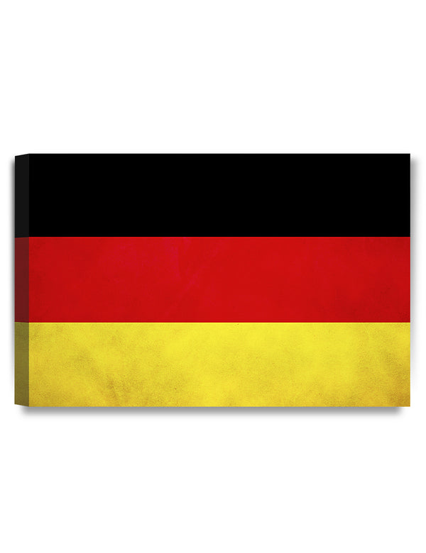 DECORARTS - Flag of the Germany. Framed Wall Art. Giclee Prints on Canvas for Wall Decor.