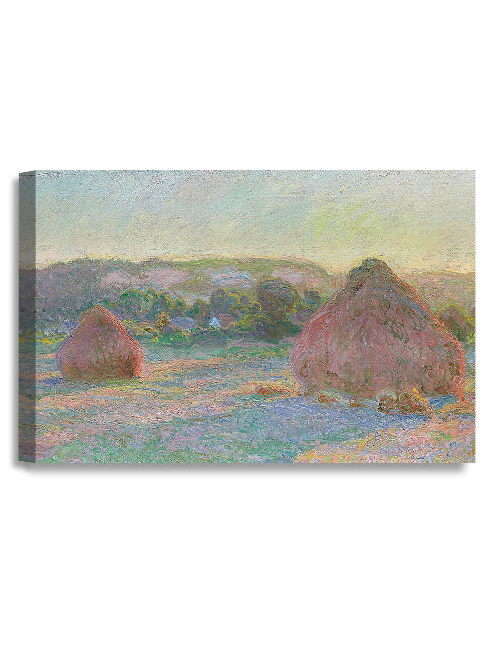 Stacks of Wheat (End of Summer) by Claude Monet.