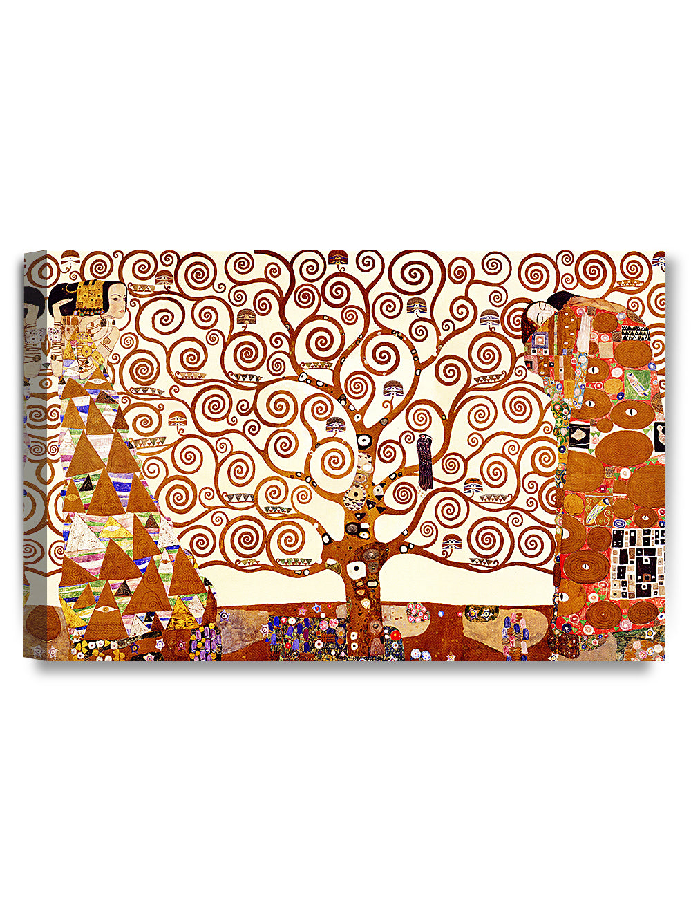 The Tree of Life by Gustav Klimt (Triptych).