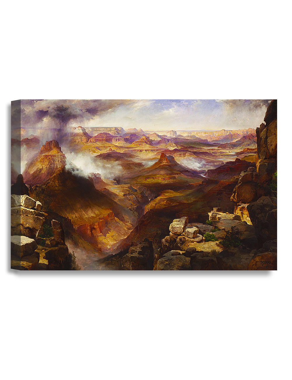 Grand Canyon of the Colorado River by Thomas Moran.