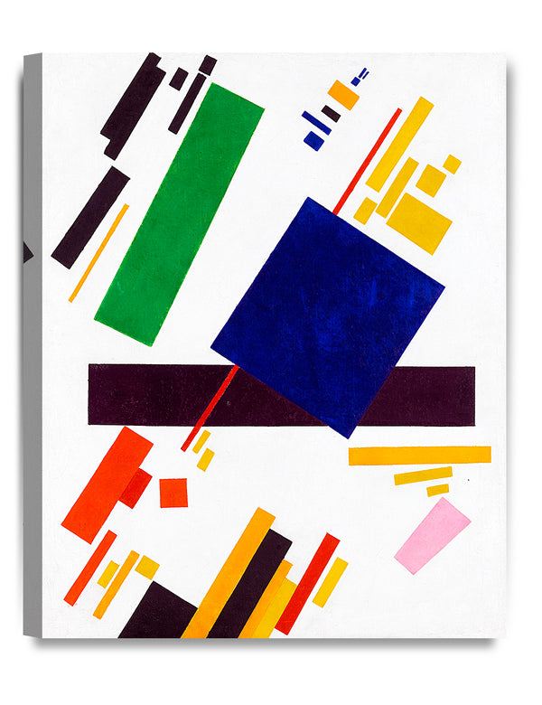 DECORARTS - Suprematist Composition by Kazimir Malevich, Giclee Print Abstract Canvas Wall Art.