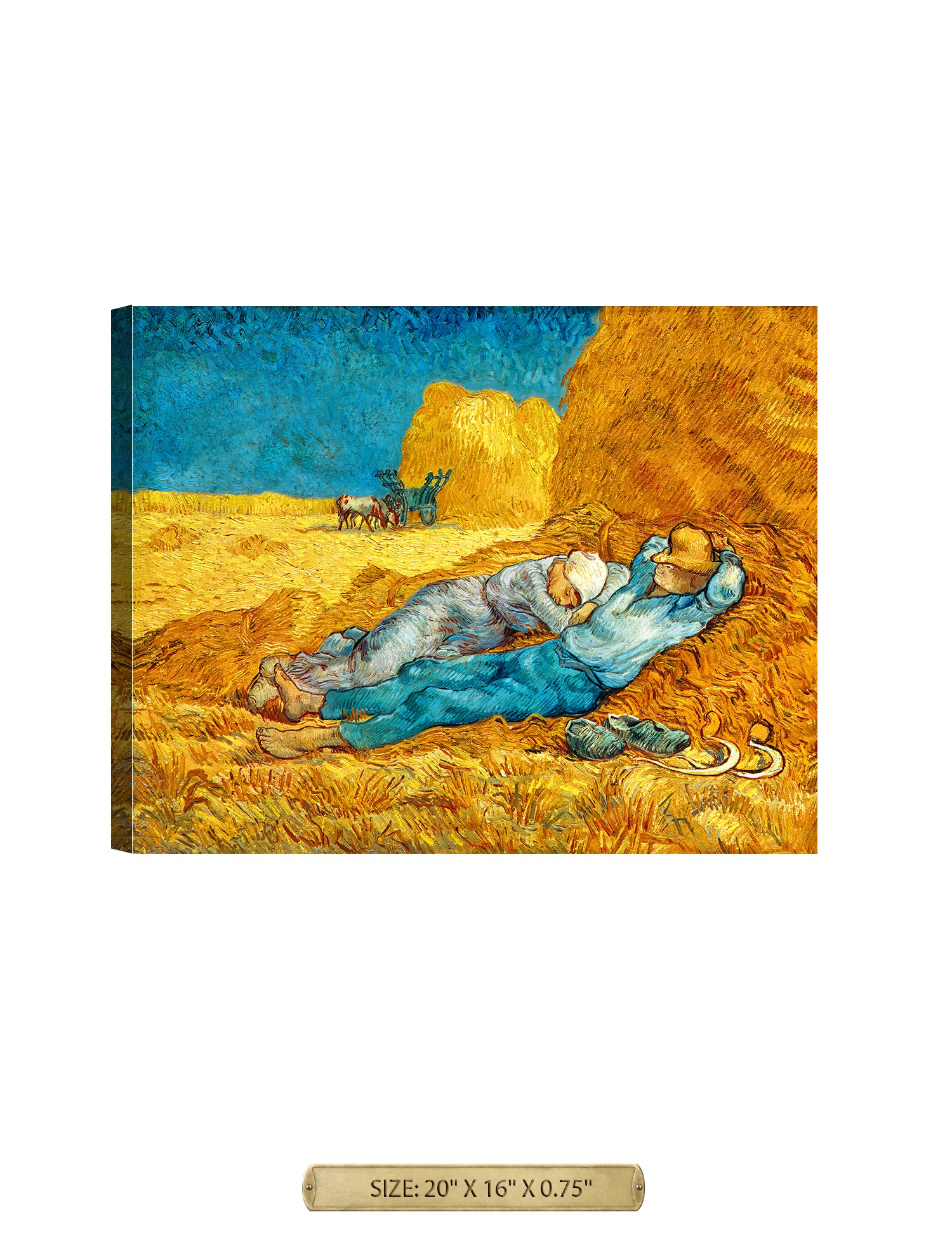 Noon: Rest from Work by Vincent Van Gogh.