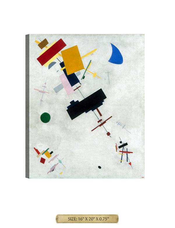 Suprematism by Kazimir Malevich, Wall Art. Archival Giclee Print on your choice of Canvas or Paper. Wide Selection of Frames. Rolled or Ready to Hang.
