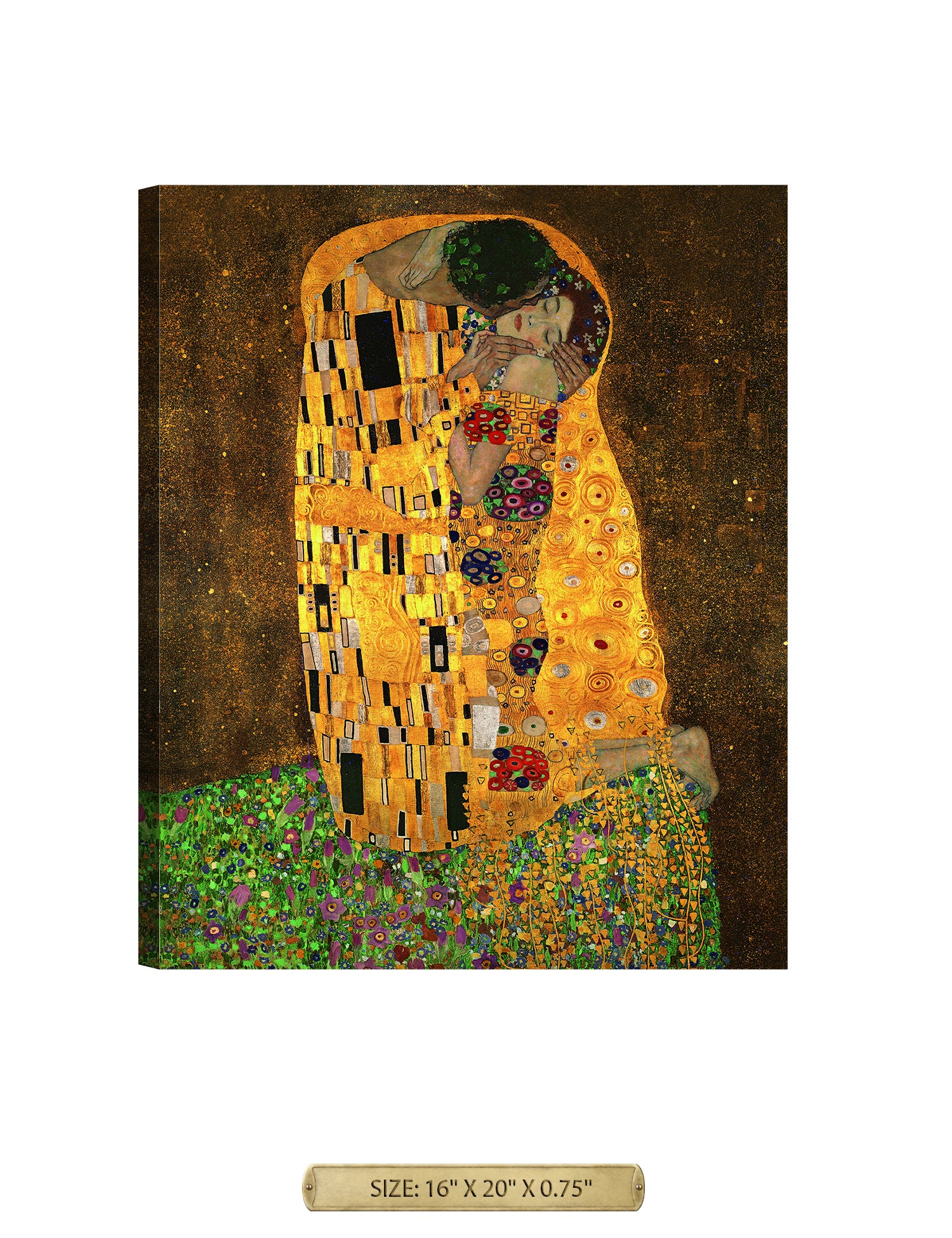 The Kiss by Gustav Klimt.