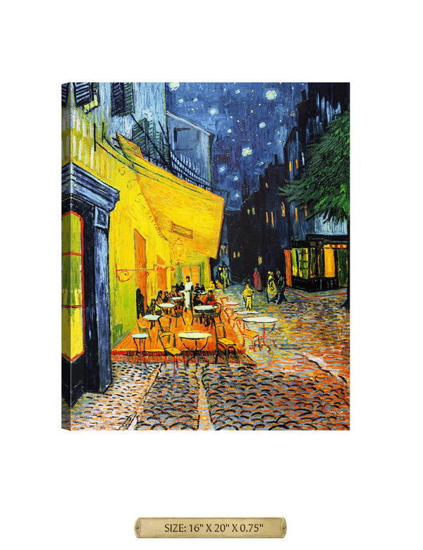 Cafe Terrace At Night by Vincent Van Gogh.