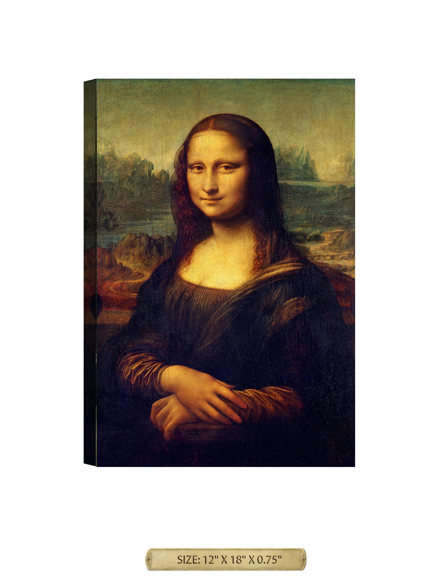 Mona Lisa by Leonardo Da Vinci.